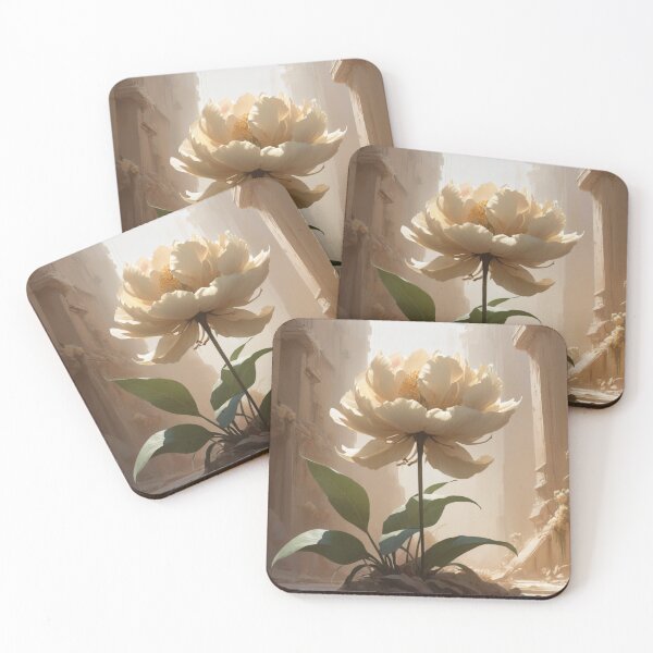 Item preview, Japandi-Style Flower Illustration IV designed and sold by melissabeta.