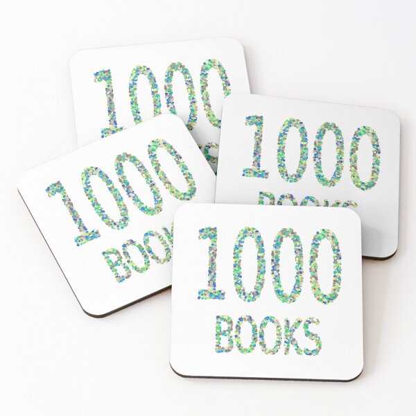 Item preview, 1000 books milestone designed and sold by planisphaerium.