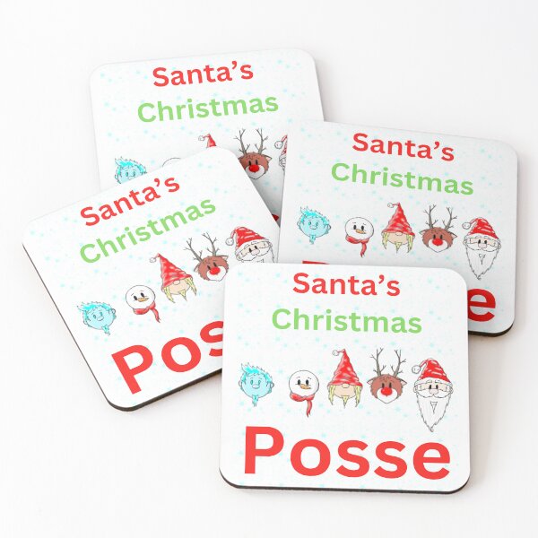 Item preview, Santa's Christmas Posse Holiday Edition for Clothing, Mugs, etc. designed and sold by Artventive.