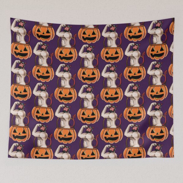 Item preview, Halloween Pinup designed and sold by TheDevilDogg.