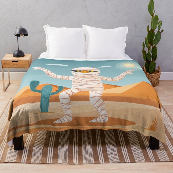 Item preview, A humorous Design depicts a mummy dancing in a lively and energetic manner. designed and sold by HEMRO.