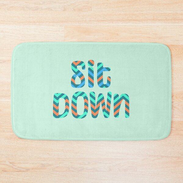 Item preview, Sit Down Bubble Letters designed and sold by theaadesigns.