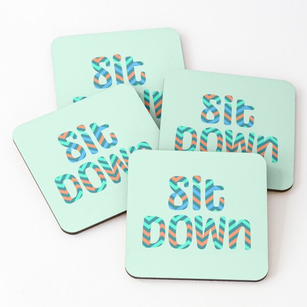 Item preview, Sit Down Bubble Letters designed and sold by theaadesigns.