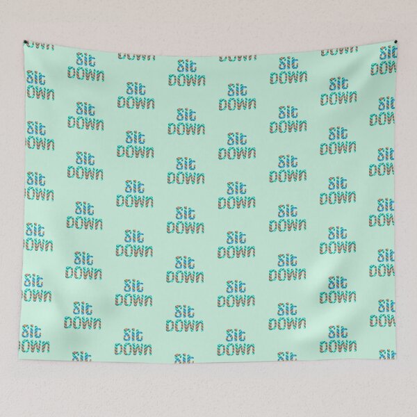 Item preview, Sit Down Bubble Letters designed and sold by theaadesigns.