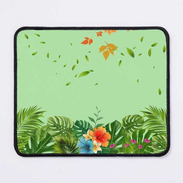 Item preview, "Autumn Leaves and Tropical Foliage" designed and sold by Graphollio-shop.