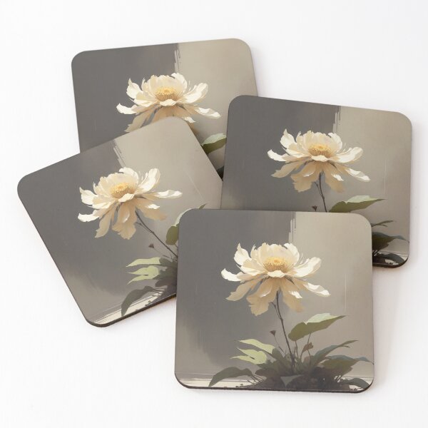 Item preview, Japandi-Style Flower Illustration VI designed and sold by melissabeta.