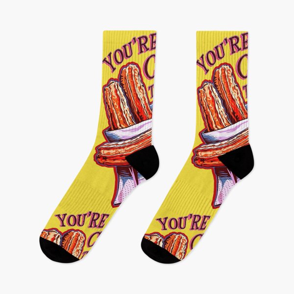 Item preview, You're The Churro To My Day Funny Food Quote designed and sold by TheArtOfPat.