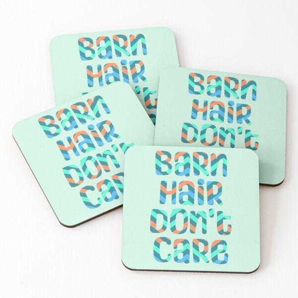 Item preview, Barn Hair, Don't Care Bubble Letters designed and sold by theaadesigns.