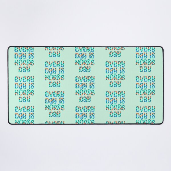 Item preview, Every Day Is Horse Day Bubble Letters designed and sold by theaadesigns.