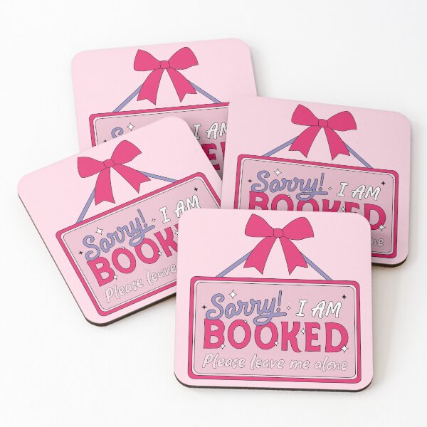Item preview, Sorry I'm Booked Bookish Pun For Readers designed and sold by BRoseCreations.
