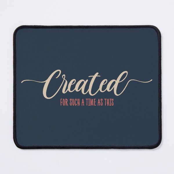 Item preview, Created for Such a Time as This Inspirational Christian Quote designed and sold by Lillyamstronger.