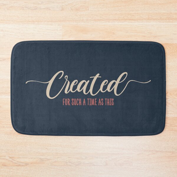 Item preview, Created for Such a Time as This Inspirational Christian Quote designed and sold by Lillyamstronger.