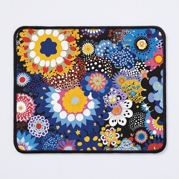 Item preview, Colorful Flowers Pattern - Collage Style Design  designed and sold by HausKatz.