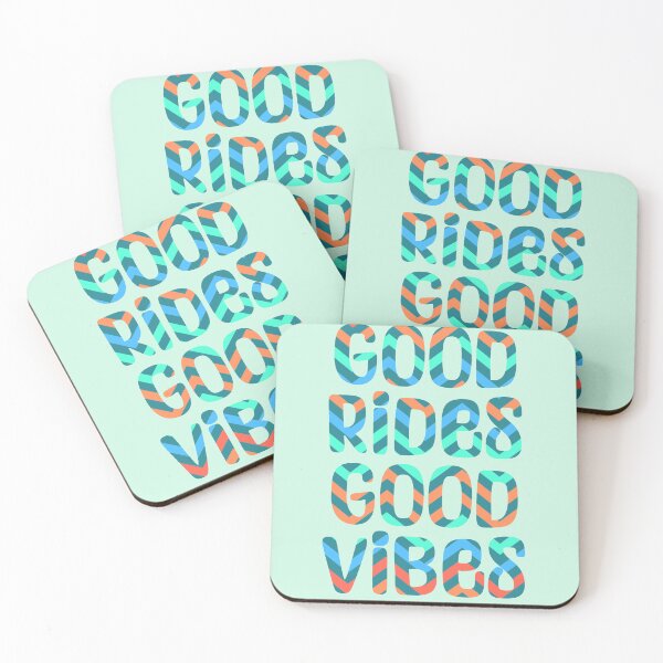 Item preview, Good Rides, Good Vibes Bubble Letters designed and sold by theaadesigns.