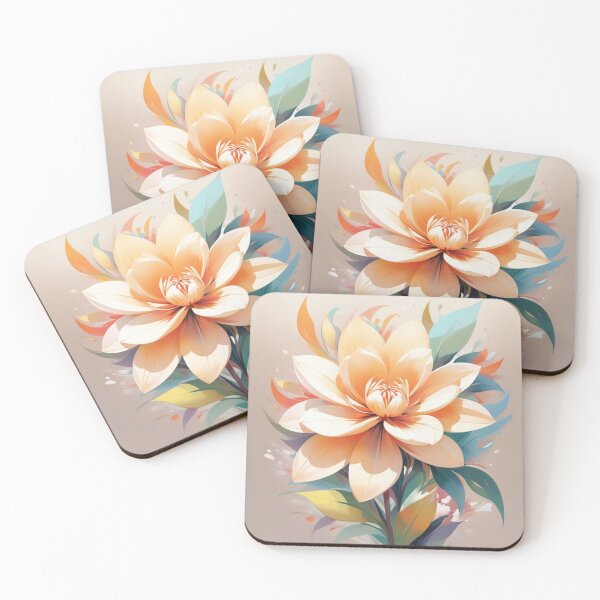 Item preview, Japandi-Style Flower Illustration VII designed and sold by melissabeta.