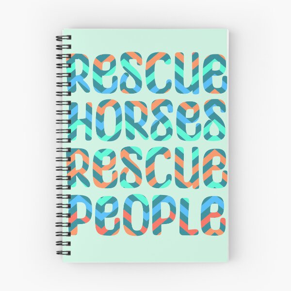 Item preview, Rescue Horses Rescue People Bubble Letters designed and sold by theaadesigns.