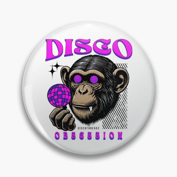 Item preview, DISCO  - Obsession Monkey (Black)  designed and sold by Discothreadz.
