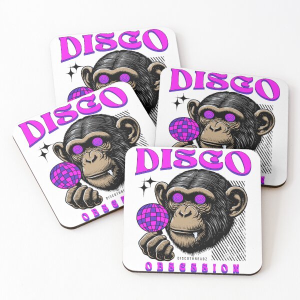 Item preview, DISCO  - Obsession Monkey (Black)  designed and sold by Discothreadz.