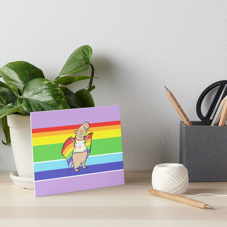 Item preview, Art Board Print designed and sold by carrierbudge.