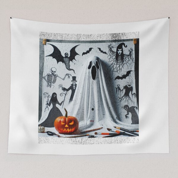 Item preview, Boo Sheet Madness: The Spookiest Sheet You'll Ever Meet! | Halloween 2024 designed and sold by majidi1.