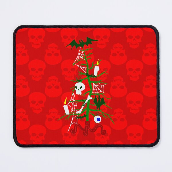 Item preview, ugly christmas tree skull haunted  designed and sold by Gossip Rag.