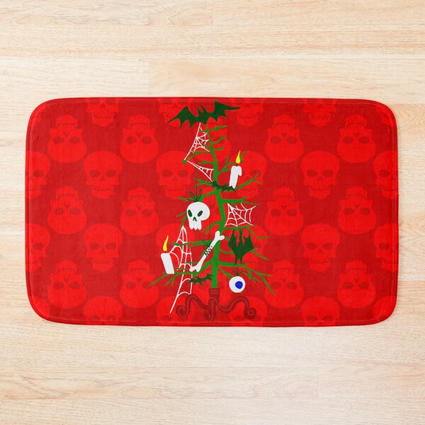 Item preview, ugly christmas tree skull haunted  designed and sold by Gossip Rag.