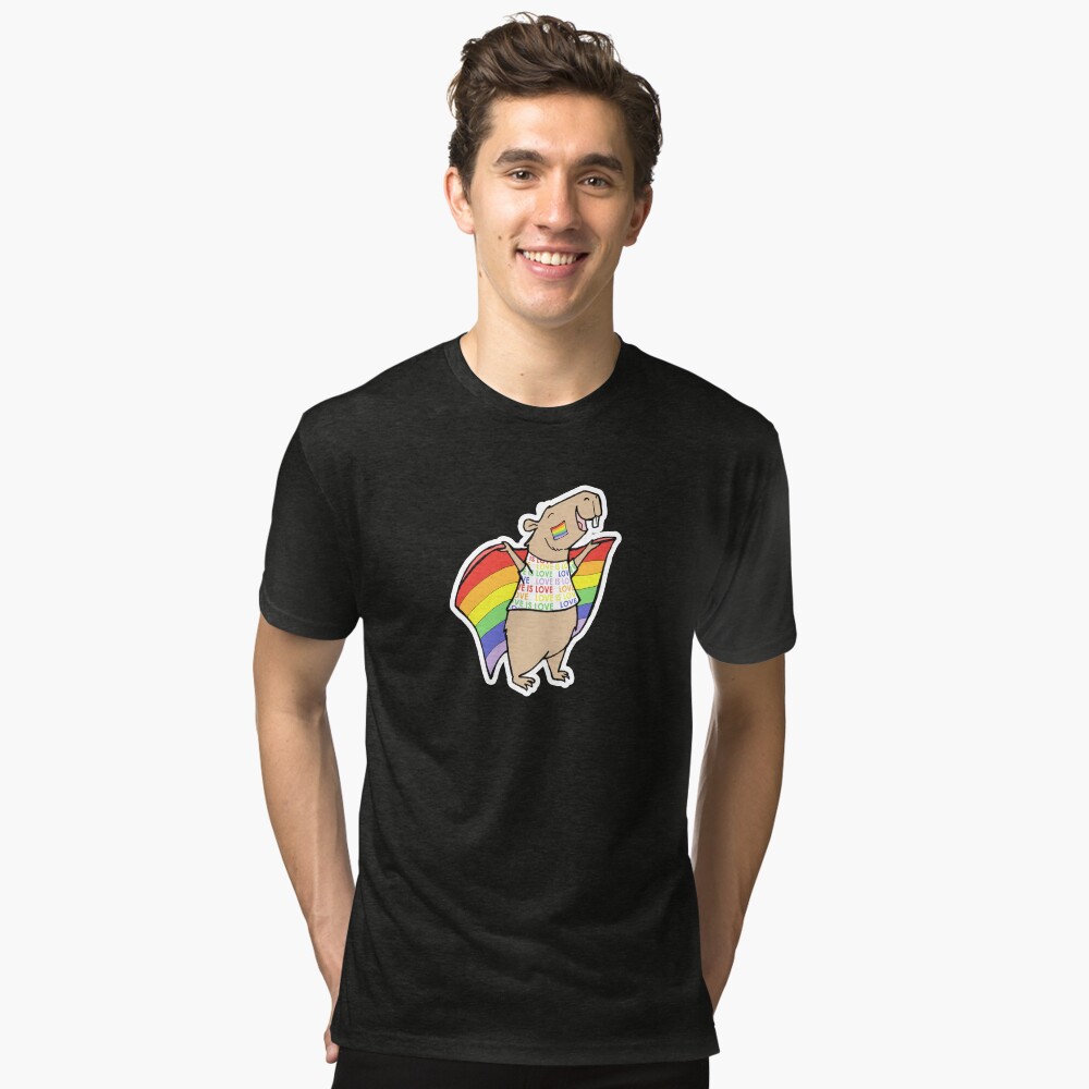 Item preview, Tri-blend T-Shirt designed and sold by carrierbudge.