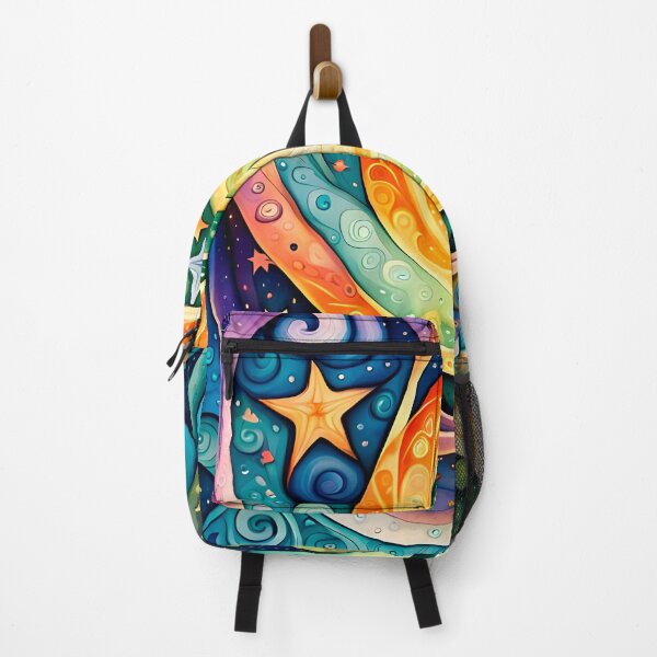 Item preview, Swirly galaxies, multicolored stars and planets - 4 designed and sold by artedamensagem.