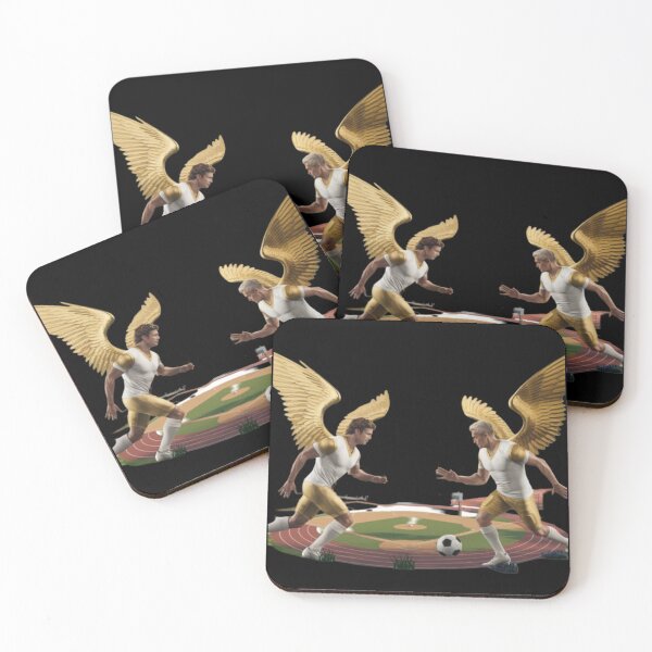 Item preview, Heavenly Archangels Playing Football designed and sold by DivineHaven.