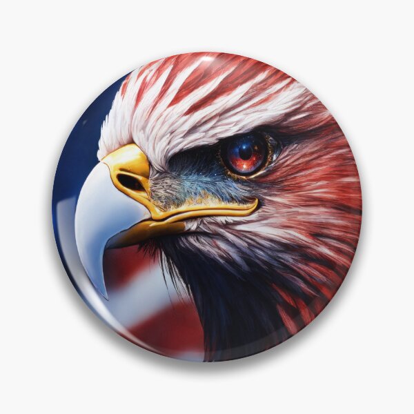 Item preview, Eagle with patriotism in the USA designed and sold by PNG PAPER STUDIO.