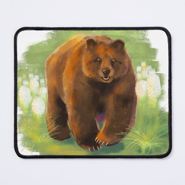 Item preview, Bear with beargrass designed and sold by LizArt29.