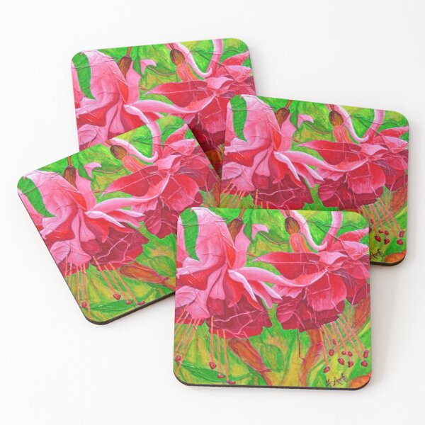 Item preview, Fuchsias 3 designed and sold by Ginette Ash.