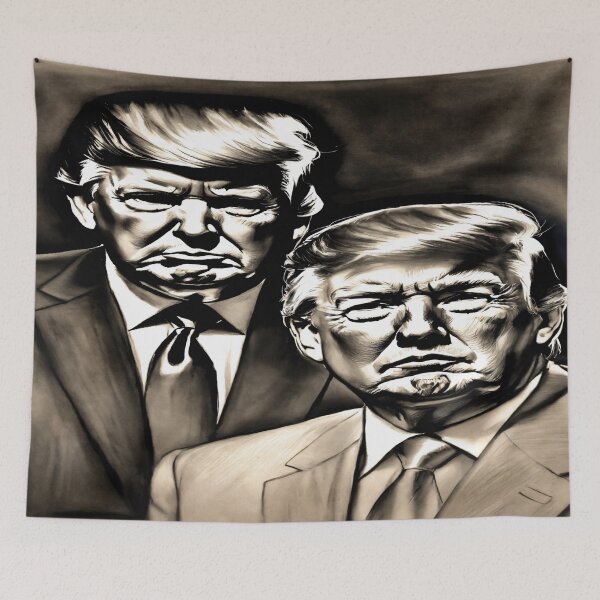 Item preview, President Trump designed and sold by PNG PAPER STUDIO.