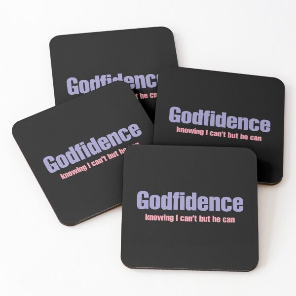 Item preview, Godfidence Knowing I Can't, But He Can Christian Trust designed and sold by Lillyamstronger.