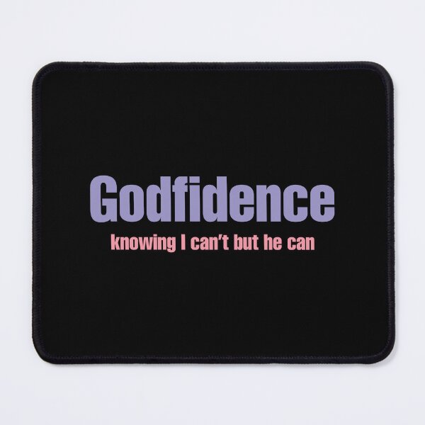 Item preview, Godfidence Knowing I Can't, But He Can Christian Trust designed and sold by Lillyamstronger.