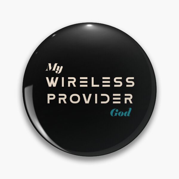 Item preview, My Wireless Provider - God Christian Humor designed and sold by Lillyamstronger.