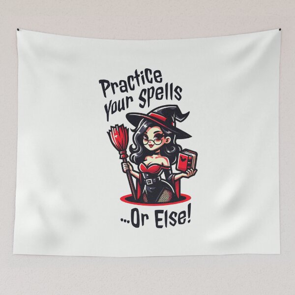 Item preview, Practice Your Spells ...Or Else! designed and sold by ORuaircDesigns.