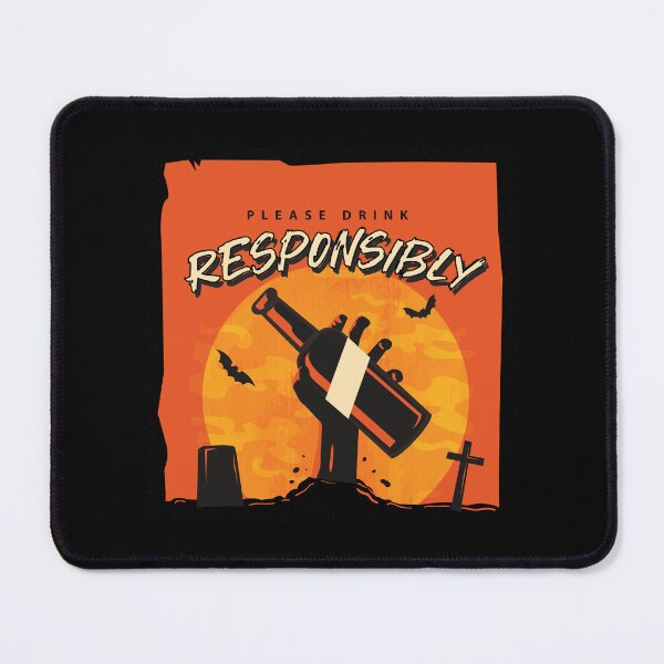 Item preview, Halloween Events and Party Drink Responsibly designed and sold by sahjindesigns.