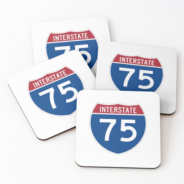 Item preview, interstate 75 road sign design designed and sold by trqffic.