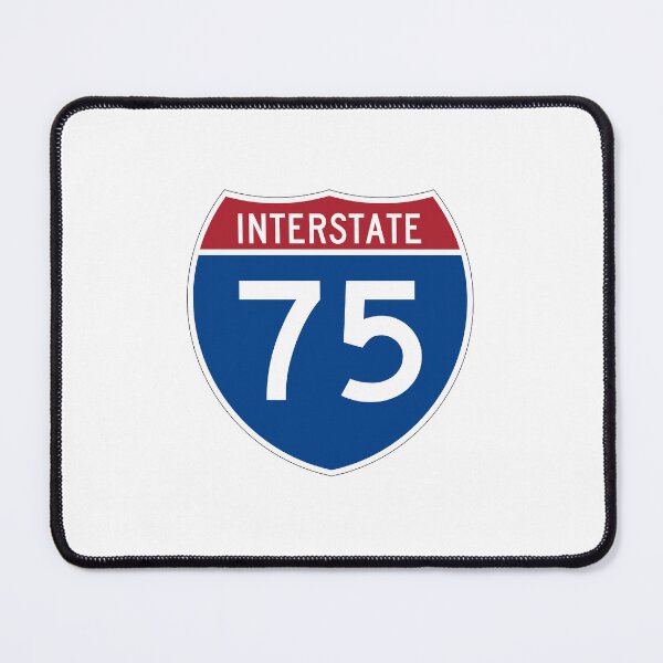 Item preview, interstate 75 road sign design designed and sold by trqffic.