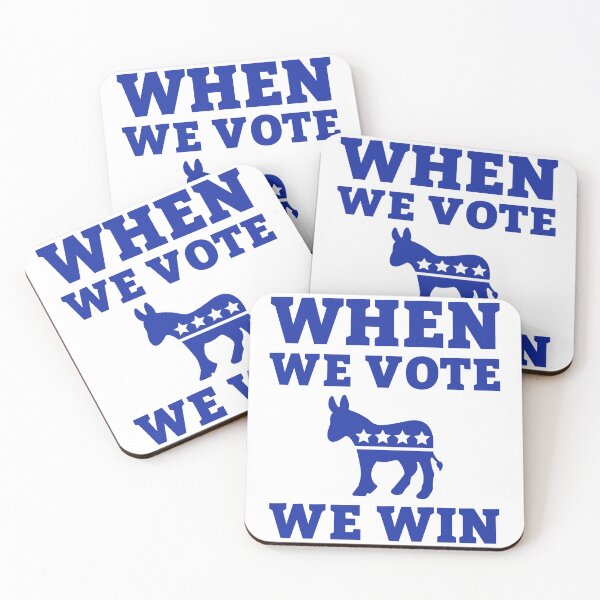Item preview, When we vote we win.  designed and sold by Rachel the Artist .