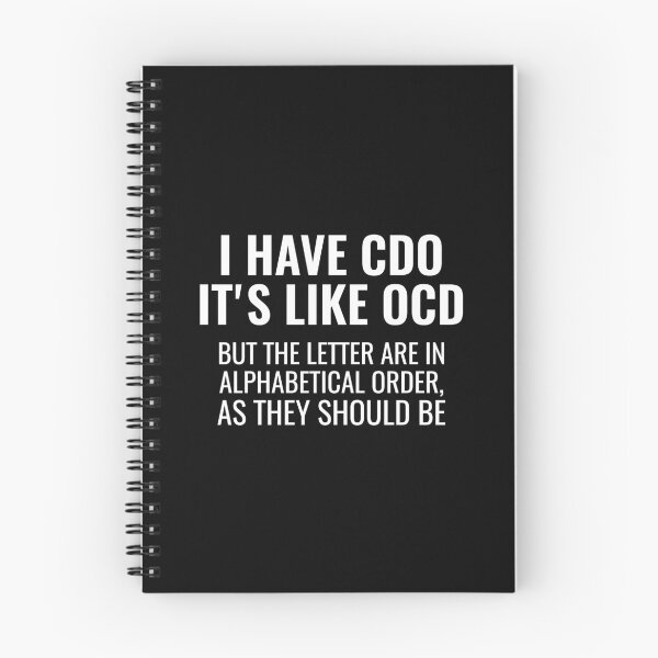 Artikelvorschau, Ich habe CDO, es ist wie OCD - Lustiges Geschenk für Leute mit OCD entworfen und verkauft von dantixebiana.