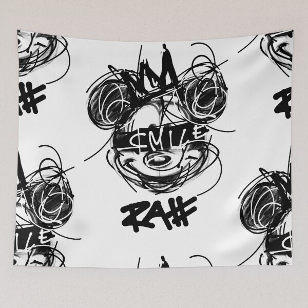 Item preview, Smile Mickey Demon designed and sold by UZRWRLD .