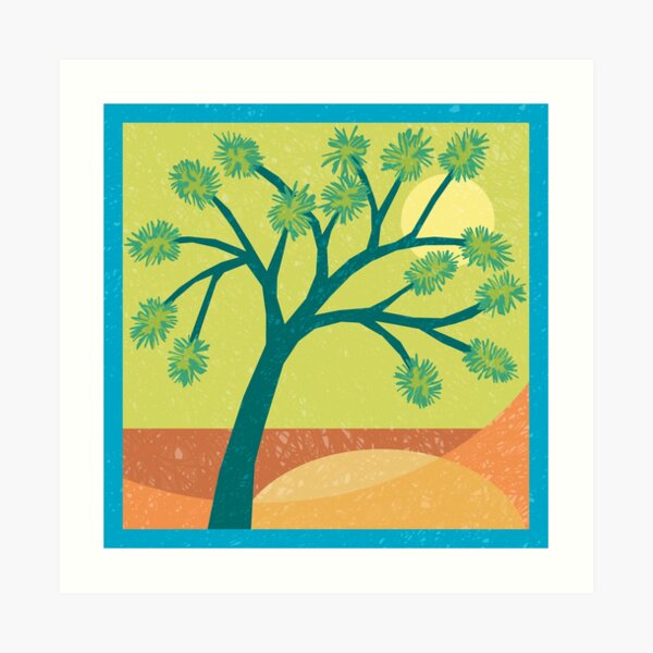 Joshua Tree - Desert Sand Art Print