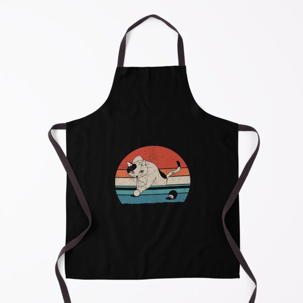 Item preview, Vintage Retro Billiards Cat Lovers designed and sold by ruinzahelva.