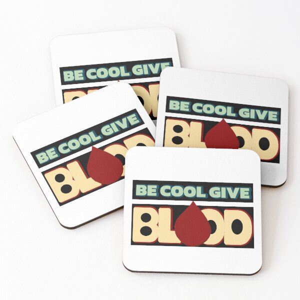 Item preview, Be Cool, Give Blood - Life-Saving Donation Awareness Design designed and sold by ArtsyExplorer.