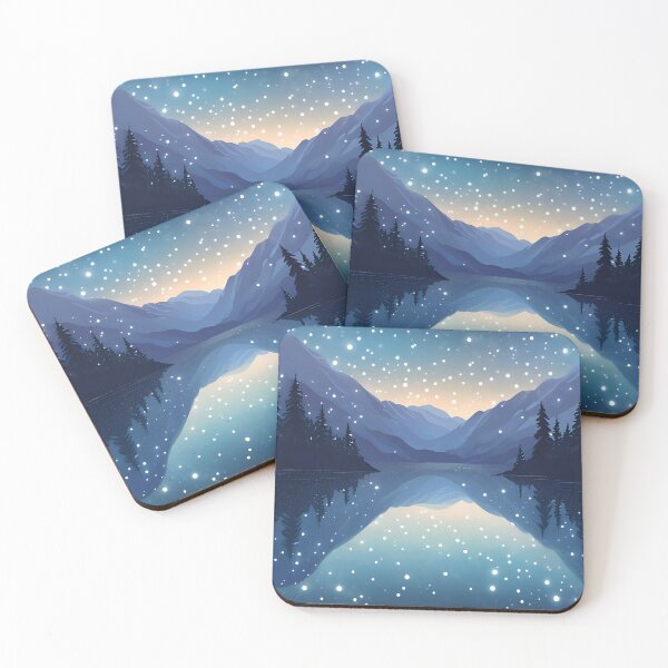 Item preview, tarry Night Sky: A beautiful night sky filled with stars, perhaps over a tranquil lake  designed and sold by AntonEssentials.
