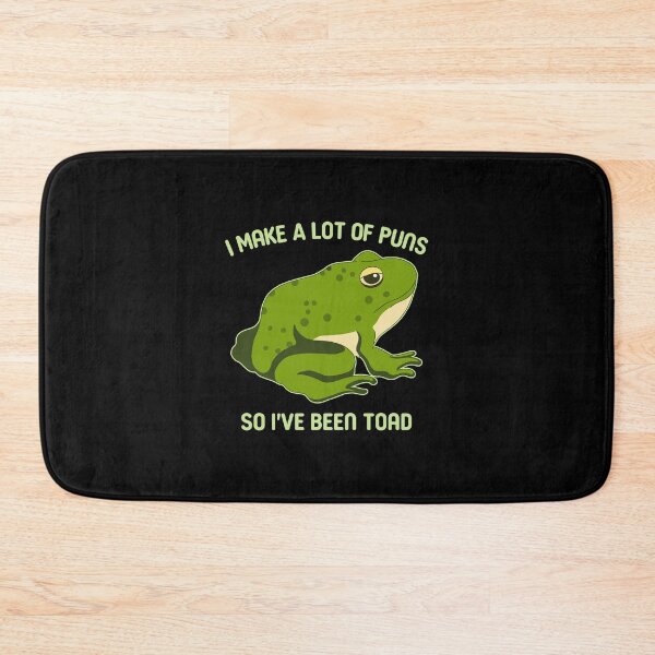 Item preview, I Make A Lot Of Puns So I've Been Toad - Funny Frog Pun designed and sold by ruinzahelva.