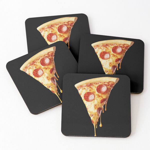 Item preview, Delicious Pepperoni Pizza Slice with Dripping Cheese designed and sold by lematworks.