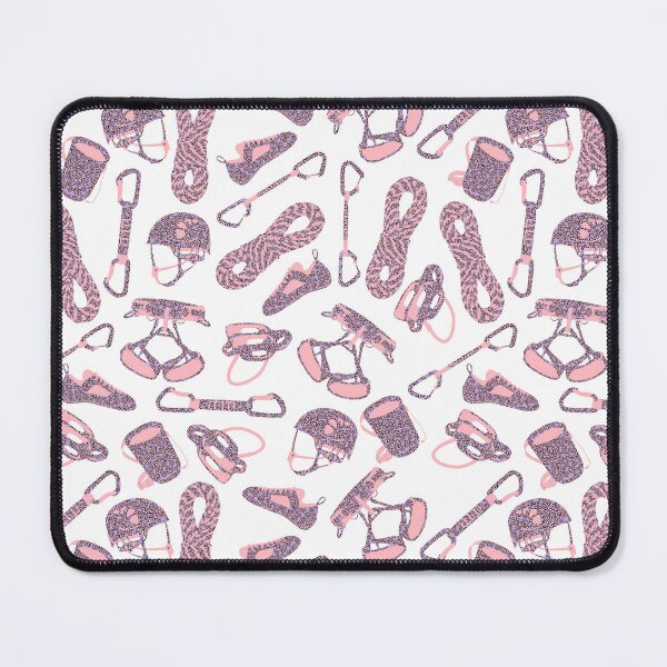Item preview, Flower Power Climbing Gear Repeat Pattern Lavender and Light Pink designed and sold by KatelynMitalski.